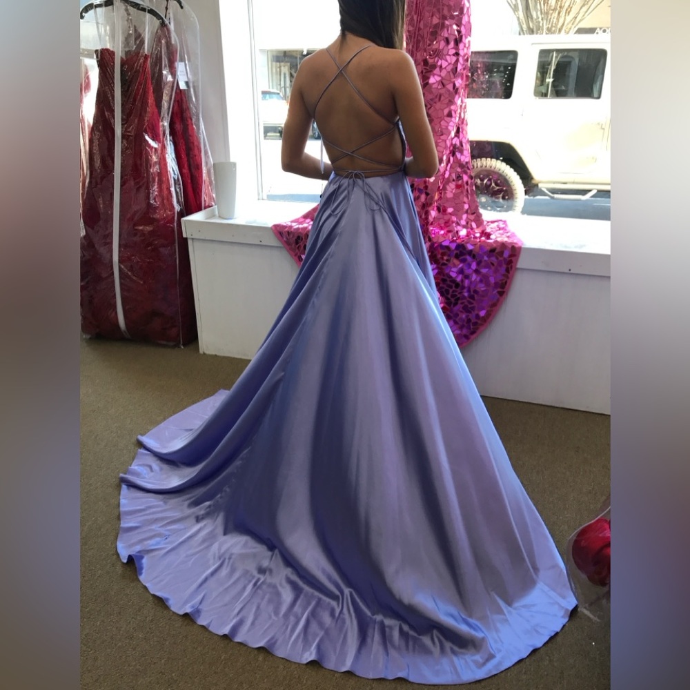 Sherri Hill Lilac Gown